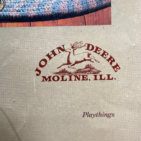 Vtg John Deere Toy Calendar 1991 Playthings Past Main Equipment Inc 19.5 x 12 - Picture 4 of 6